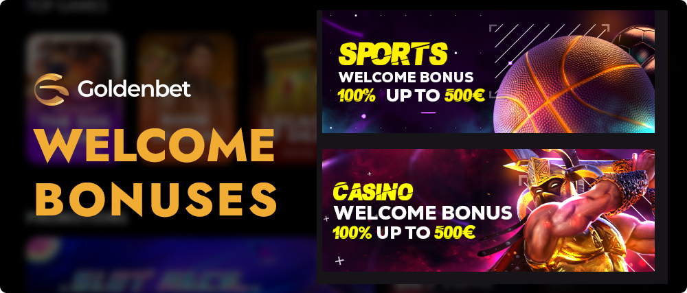 Goldenbet Casino Login Welcome Bonuses